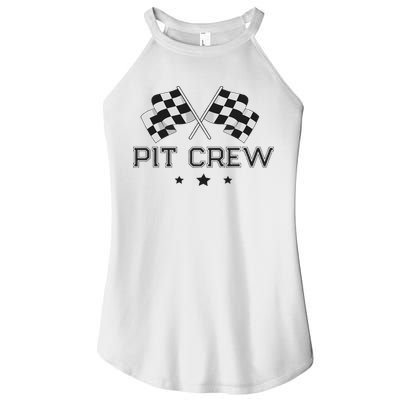 Pit Crew Racing Car Women's Perfect Tri Rocker Tank