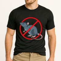 Pest Control Rat Exterminator No Rat Sign Cooling Performance Crew T-Shirt