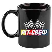 Pit Crew Racing Car Lover 11oz C Handle Ceramic Mug