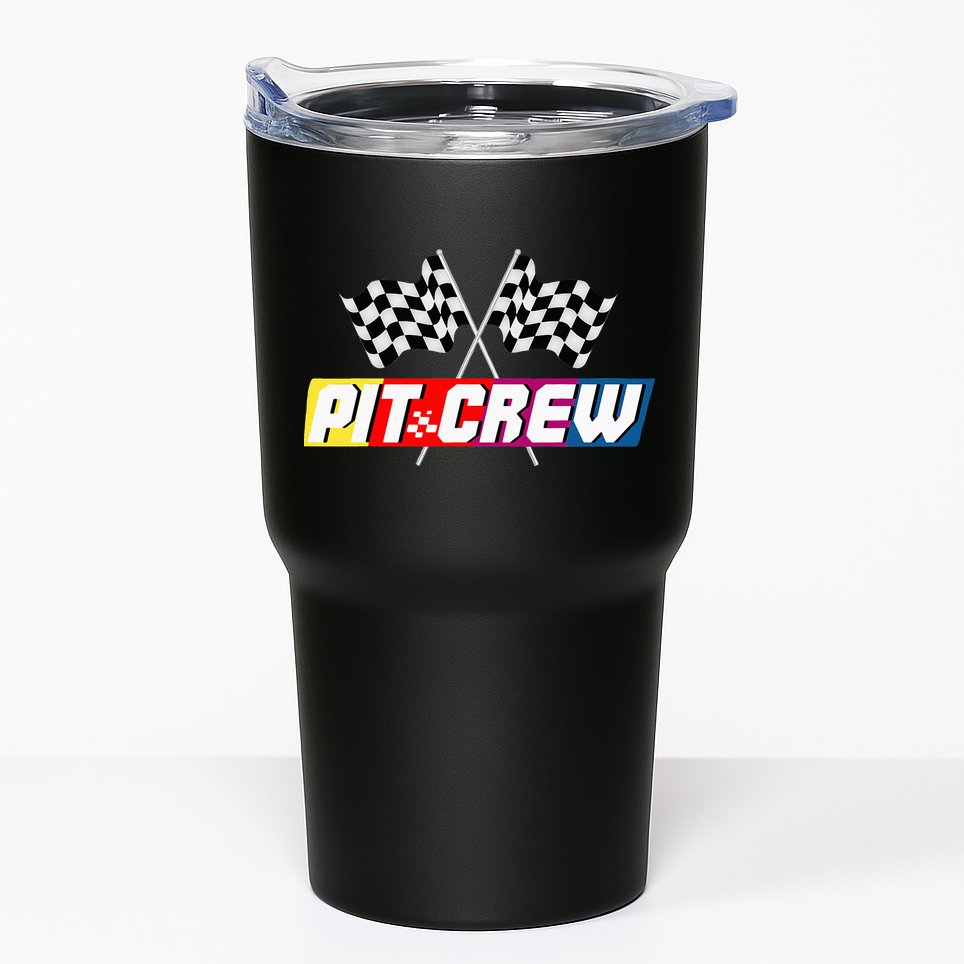 Pit Crew Racing Car Lover Tumbler