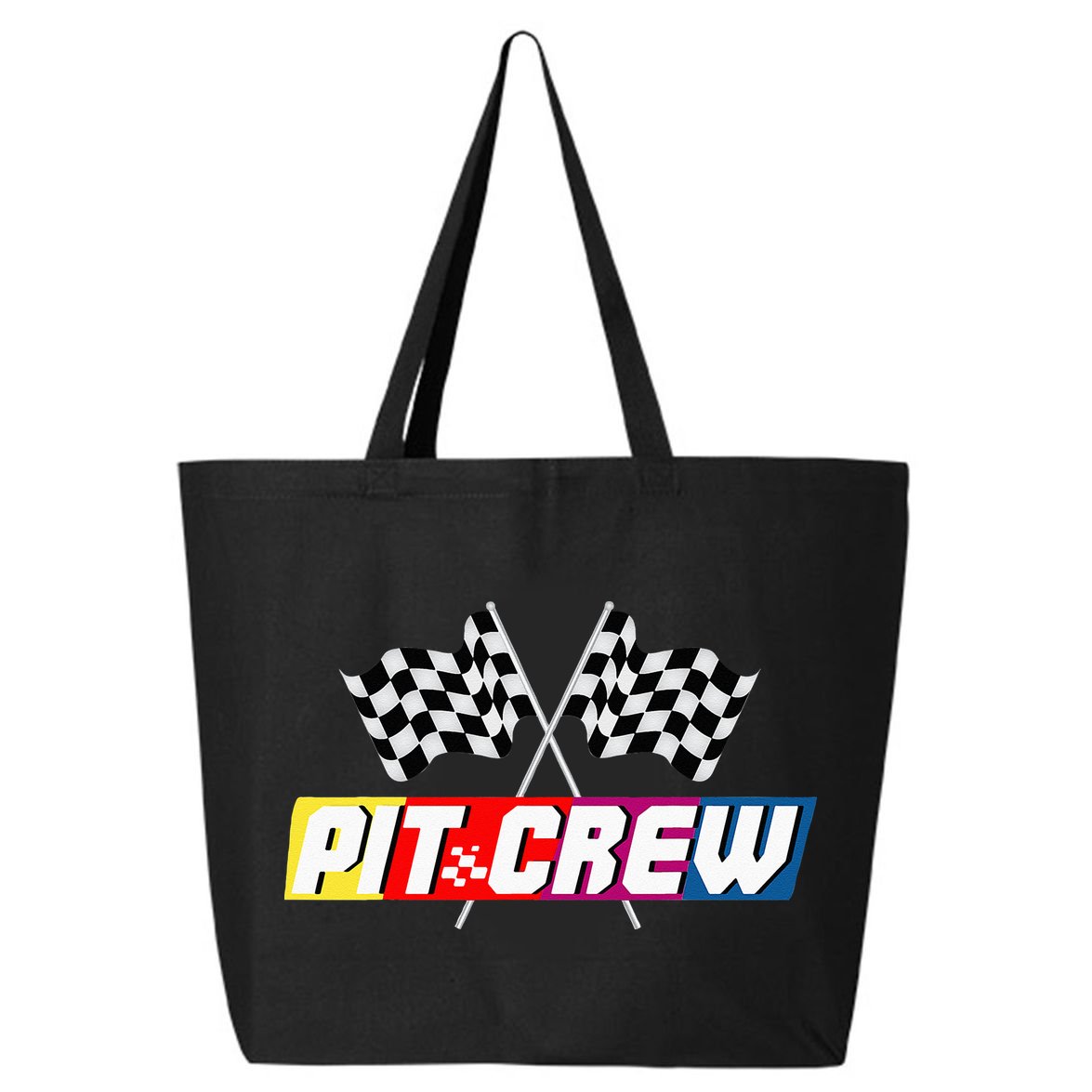 Pit Crew Racing Car Lover 25L Jumbo Tote