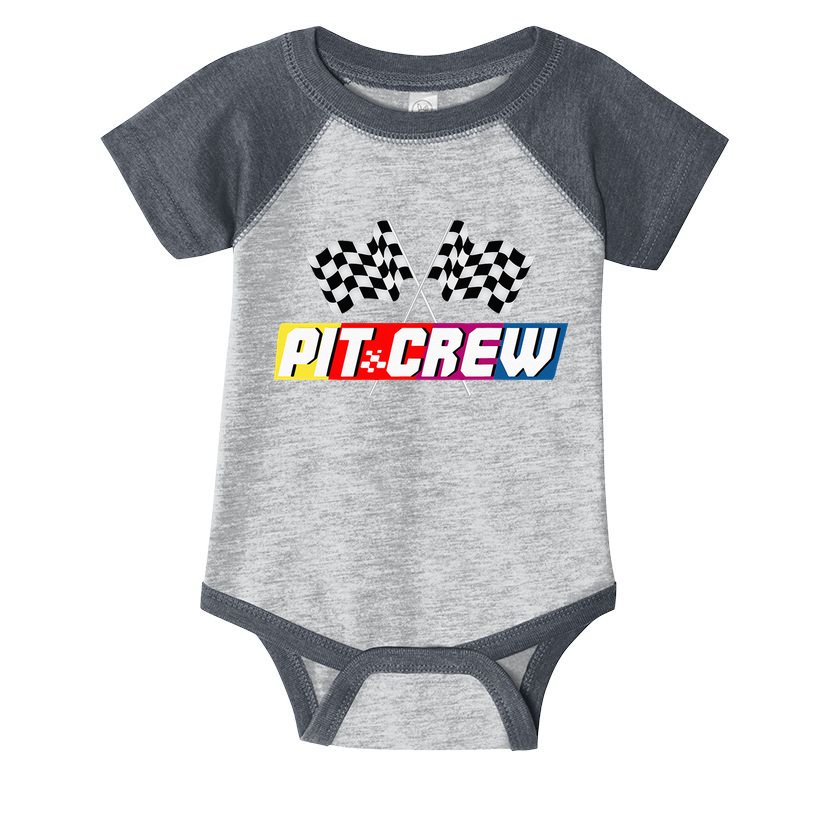 Pit Crew Racing Car Lover Infant Baby Jersey Bodysuit