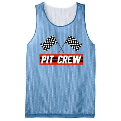 Pit Crew Race Car Hosting Parties Mesh Reversible Basketball Jersey Tank