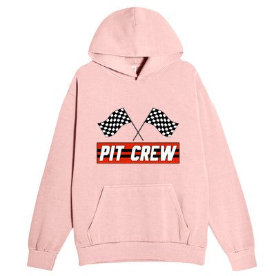 Pit Crew Race Car Hosting Parties Urban Pullover Hoodie