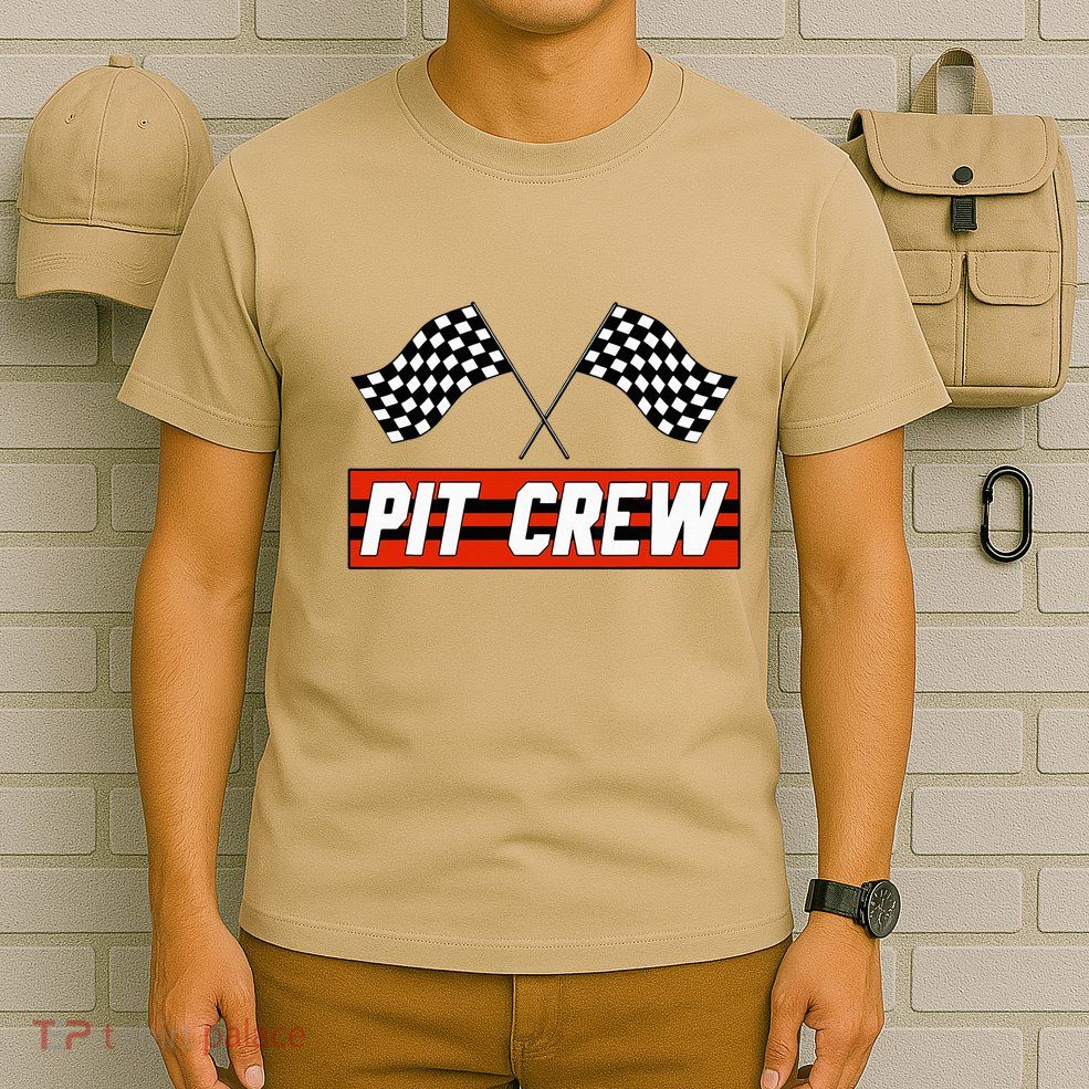 Pit Crew Race Car Hosting Parties T-Shirt