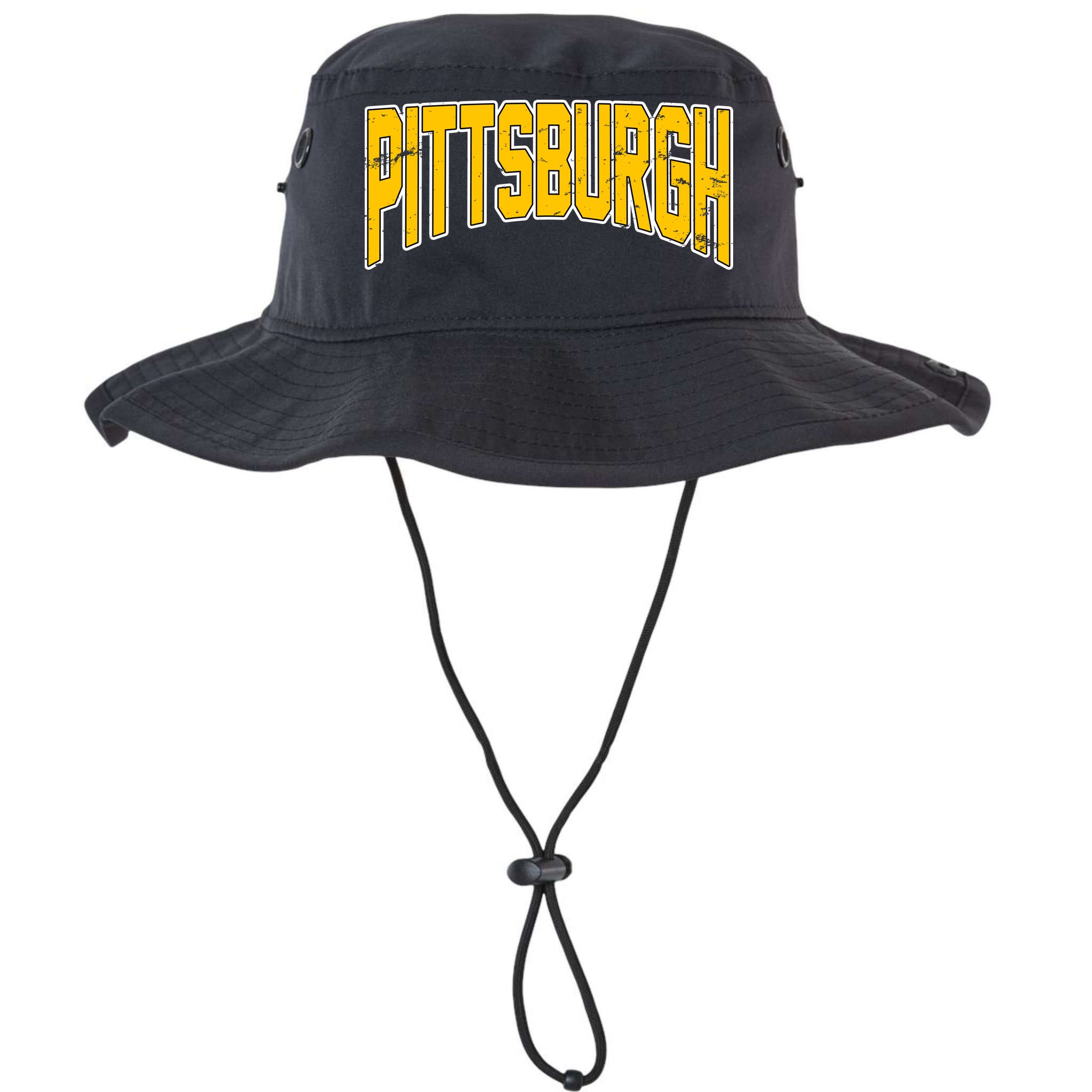 Pittsburgh City Retro Vintage Bucket Hat