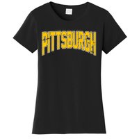 Pittsburgh City Retro Vintage Women's T-Shirt