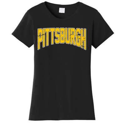 Pittsburgh City Retro Vintage Women's T-Shirt