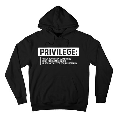 Privilege, Civil Rights, Equality VNeck Hoodie