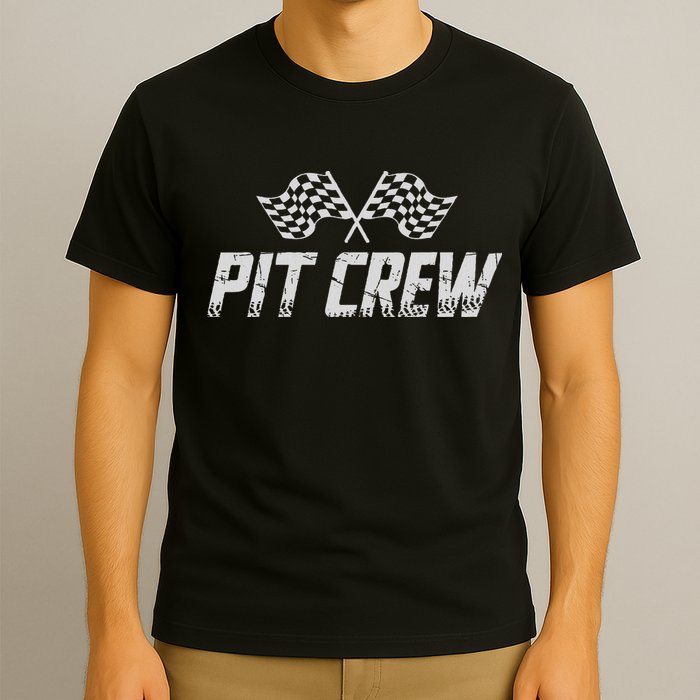Pit Crew Race Car T-Shirt