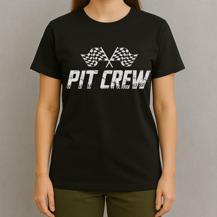Pit Crew Race Car T-Shirt