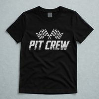 Pit Crew Race Car T-Shirt