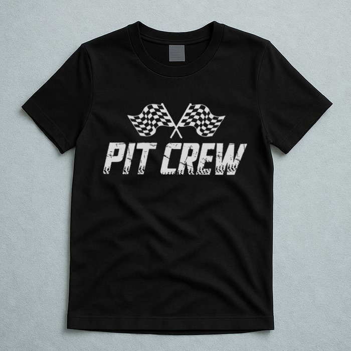 Pit Crew Race Car T-Shirt