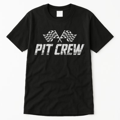 Pit Crew Race Car Tall T-Shirt