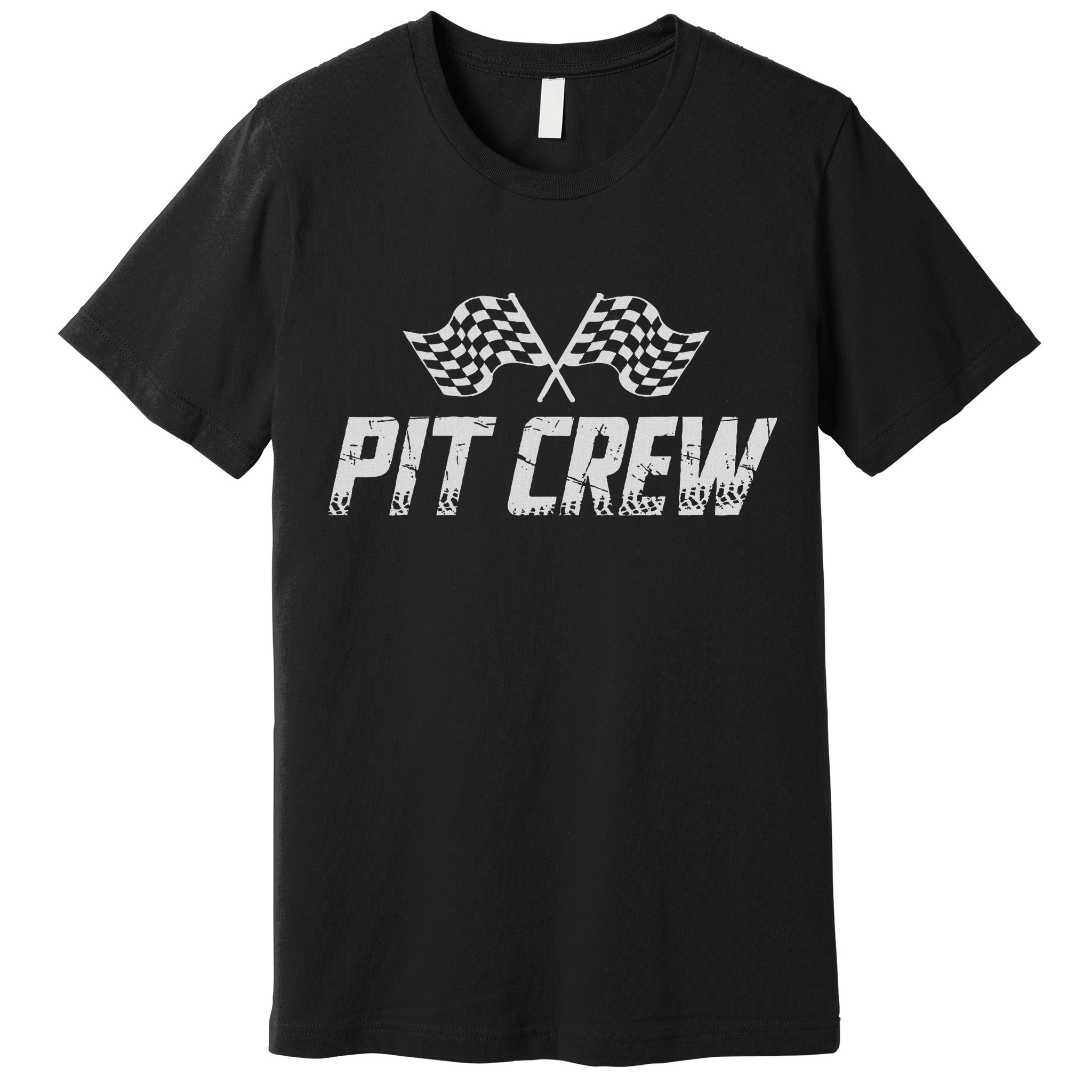 Pit Crew Race Car Premium T-Shirt
