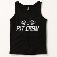 Pit Crew Race Car Tank Top