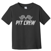 Pit Crew Race Car Toddler T-Shirt