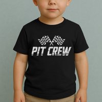 Pit Crew Race Car Toddler T-Shirt