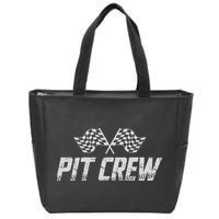 Pit Crew Race Car Zip Tote Bag