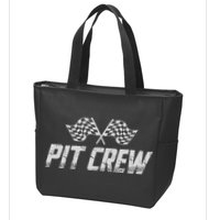 Pit Crew Race Car Zip Tote Bag