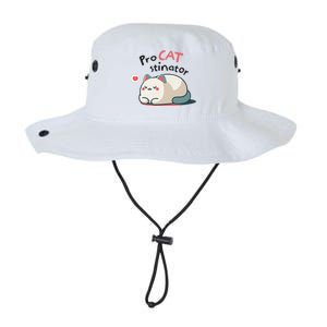 Pro Cat Stinator Adorable Lazy Cat Design Legacy Cool Fit Booney Bucket Hat