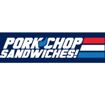 Pork Chop Sandwiches Bumper Sticker