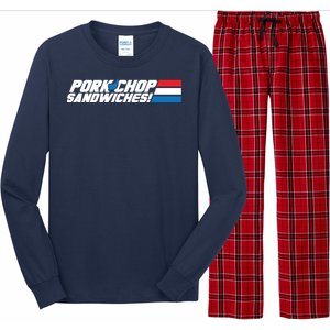 Pork Chop Sandwiches Long Sleeve Pajama Set