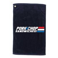 Pork Chop Sandwiches Platinum Collection Golf Towel