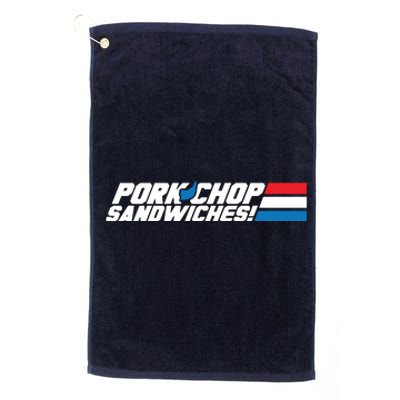 Pork Chop Sandwiches Platinum Collection Golf Towel