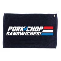 Pork Chop Sandwiches Grommeted Golf Towel