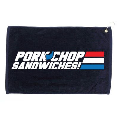 Pork Chop Sandwiches Grommeted Golf Towel