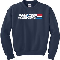 Pork Chop Sandwiches Kids Sweatshirt