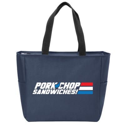 Pork Chop Sandwiches Zip Tote Bag