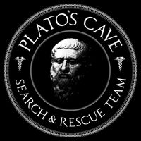 Plato's Cave Search & Rescue Team Philosophy Pom Pom 12in Knit Beanie