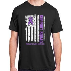 Pancreatic Cancer Support Squad Pancreatic Cancer Awareness Gift Adult ChromaSoft Performance T-Shirt