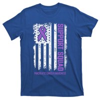 Pancreatic Cancer Support Squad Pancreatic Cancer Awareness Gift T-Shirt