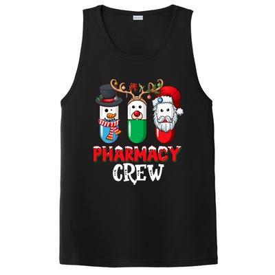 Pharmacy Crew Santa Claus Pills Pharmacist Christmas Pajama Gift PosiCharge Competitor Tank