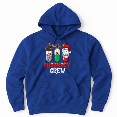 Pharmacy Crew Santa Claus Pills Pharmacist Christmas Pajama Gift Hoodie