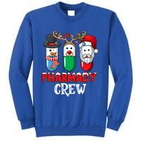 Pharmacy Crew Santa Claus Pills Pharmacist Christmas Pajama Gift Sweatshirt