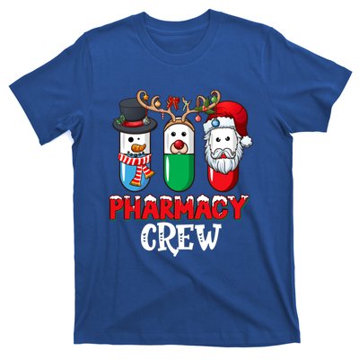 Pharmacy Crew Santa Claus Pills Pharmacist Christmas Pajama Gift T-Shirt