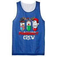 Pharmacy Crew Santa Claus Pills Pharmacist Christmas Pajama Gift Mesh Reversible Basketball Jersey Tank