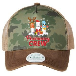 Pharmacy Crew Santa Claus Reindeer Pill Xmas Pharmacist Gift Legacy Tie Dye Trucker Hat