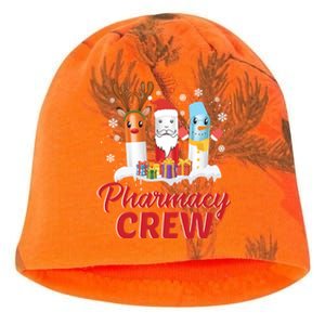 Pharmacy Crew Santa Claus Reindeer Pill Xmas Pharmacist Gift Kati - Camo Knit Beanie