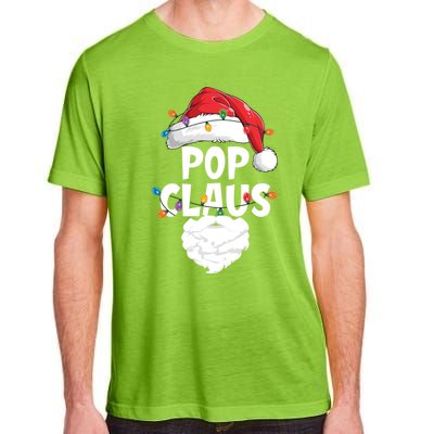 Pop Claus Santa Funny Christmas Pajama Matching Family Meaningful Gift Adult ChromaSoft Performance T-Shirt