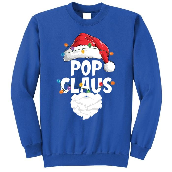 Pop Claus Santa Funny Christmas Pajama Matching Family Meaningful Gift Tall Sweatshirt