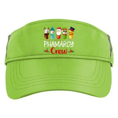 Pharmacy Crew Santa Reindeer Pharmacist Technician Christmas Meaningful Gift Adult Drive Performance Visor