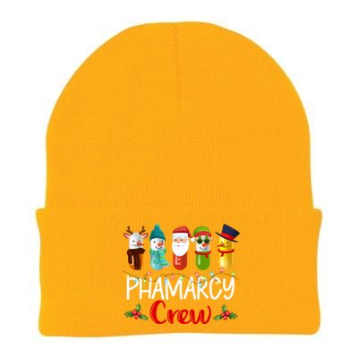 Pharmacy Crew Santa Reindeer Pharmacist Technician Christmas Meaningful Gift Knit Cap Winter Beanie