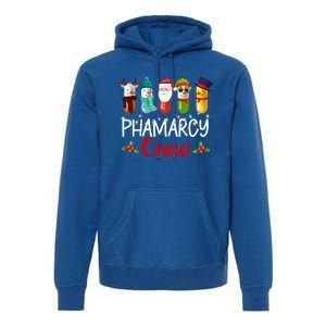 Pharmacy Crew Santa Reindeer Pharmacist Technician Christmas Meaningful Gift Premium Hoodie