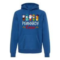 Pharmacy Crew Santa Reindeer Pharmacist Technician Christmas Meaningful Gift Premium Hoodie