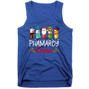 Pharmacy Crew Santa Reindeer Pharmacist Technician Christmas Meaningful Gift Tank Top